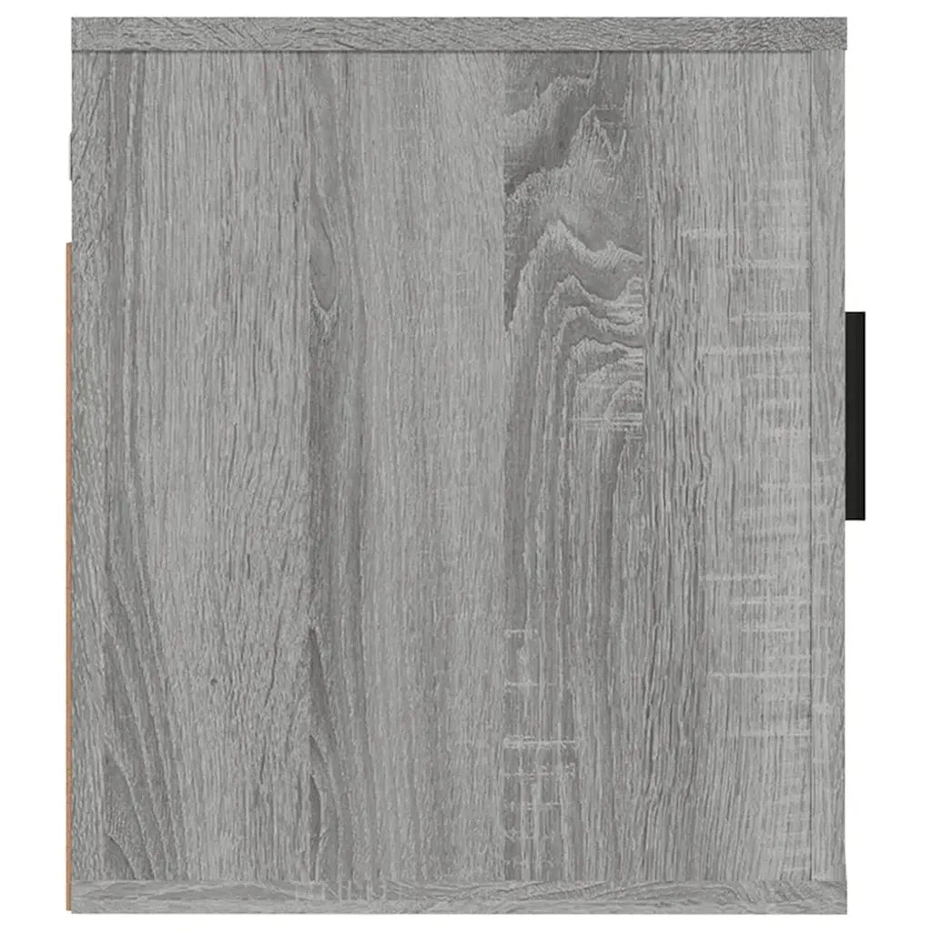 Mobili Porta TV a Parete 2 pz Grigio Sonoma 40x34,5x40 cm