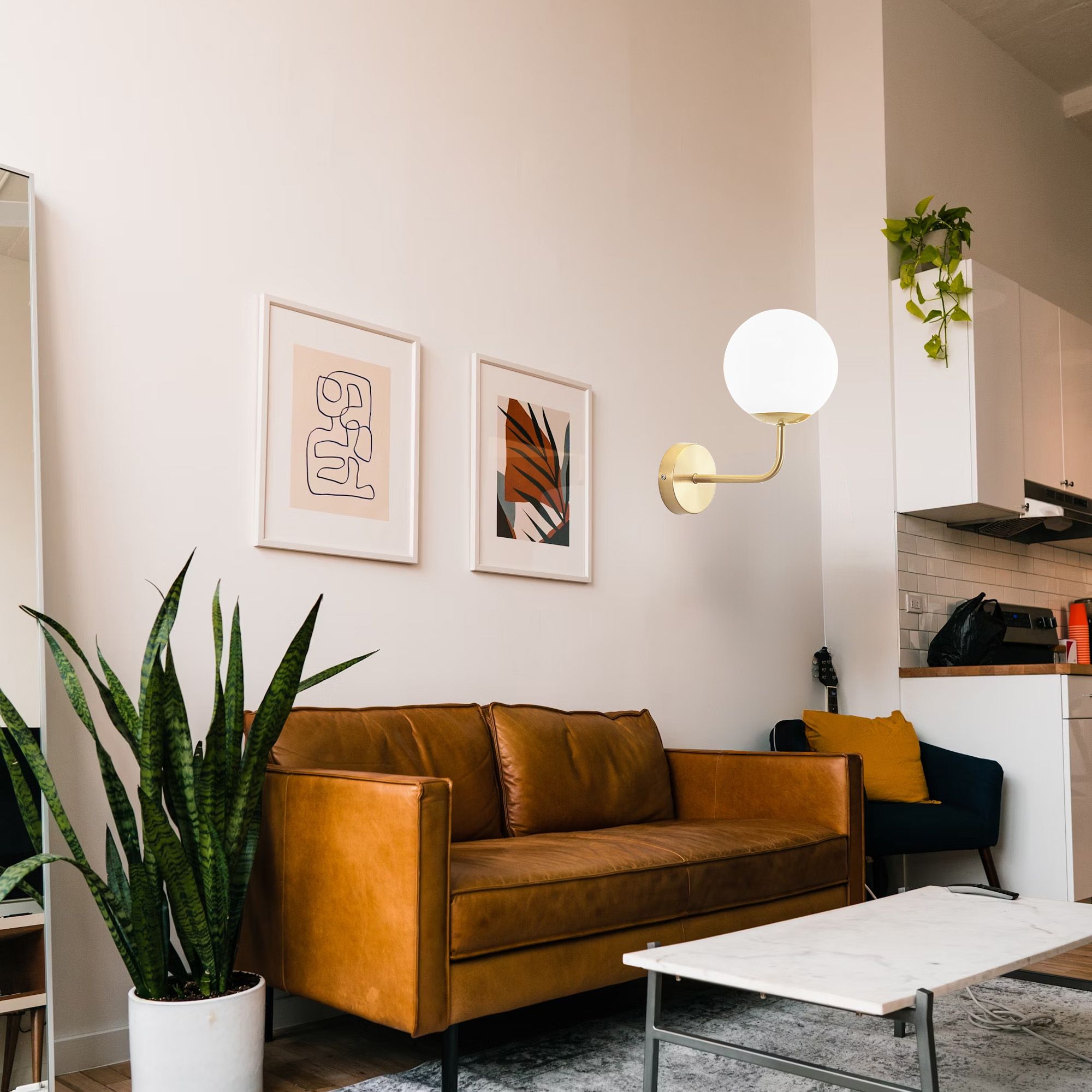 Lampada Da Parete G096-1w Gold