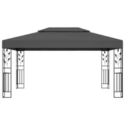 Gazebo | Pergolato con Tetto Doppio 3x4 m Antracite
