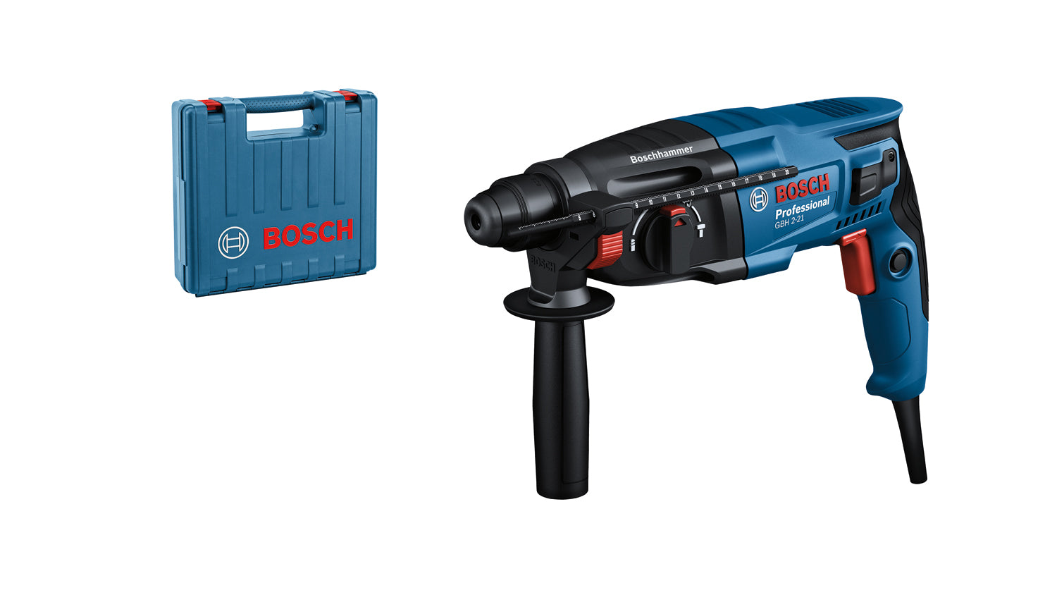 Bosch GBH 2-21 Professional – Martello Perforatore SDS-Plus 720 W - 06112A6000