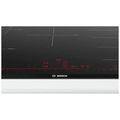 Bosch Serie 8 PXV875DC1E piano cottura Nero Da incasso 80 cm Piano cottura a induzione 5 Fornello(i)