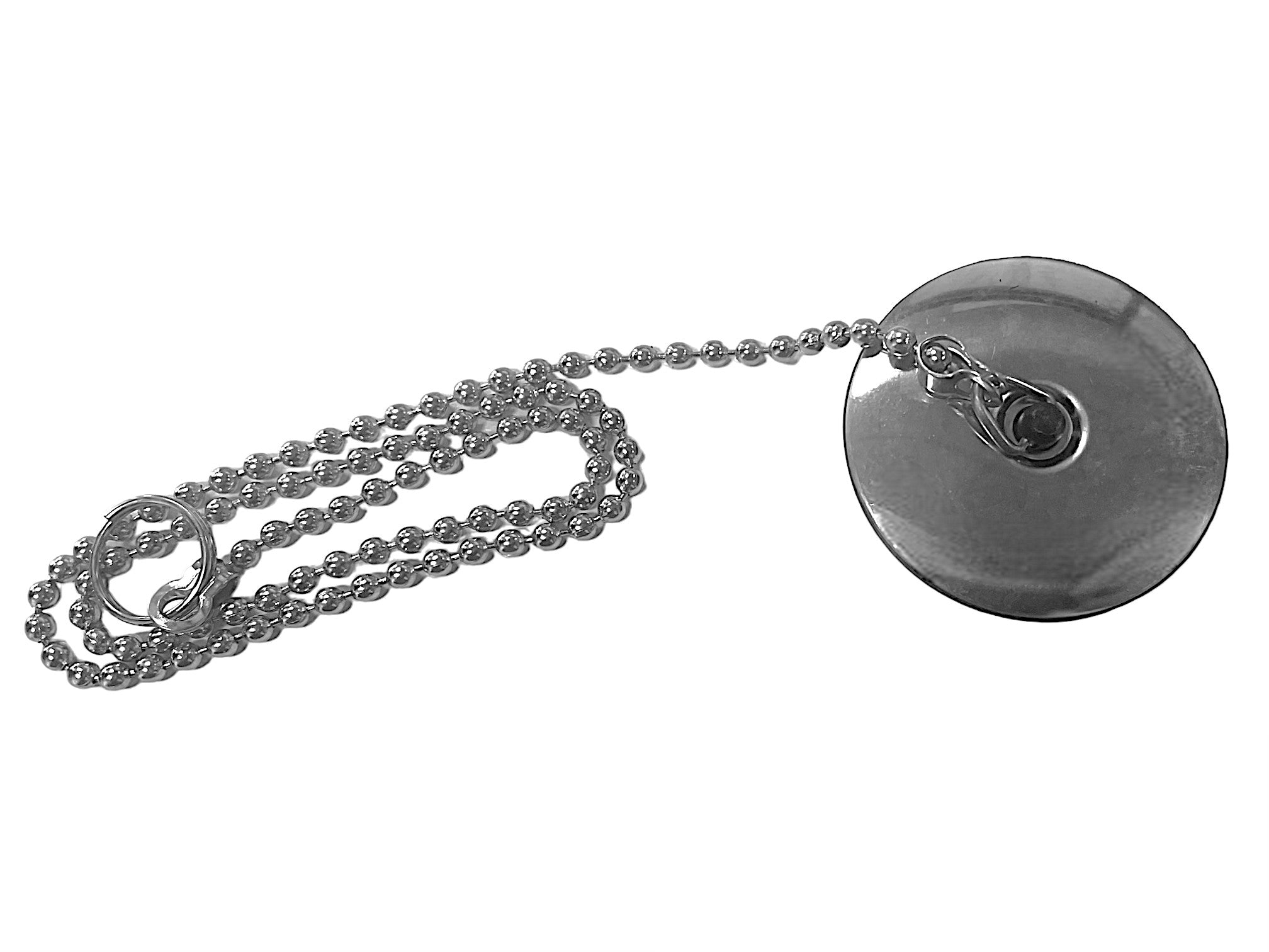 Tappo Per Lavandino,Scarico 44-39 mm Con Catenella