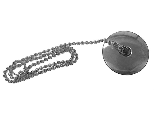 Tappo Per Lavandino,Scarico 44-39 mm Con Catenella