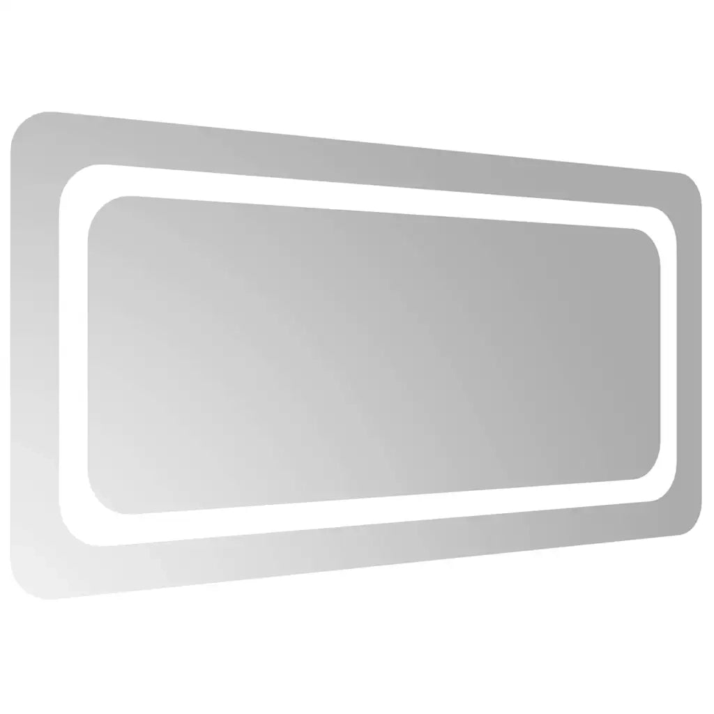 Specchio da Bagno con Luci LED 80x40 cm