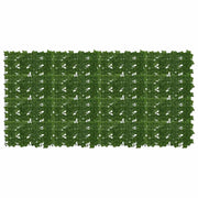 Schermo per balcone con foglie Verde 200 x 100 cm 42040657