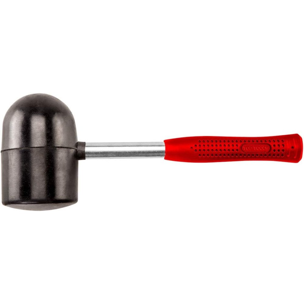Topex 02a315 mazzuola in gomma 1 1250 g, 90 mm, manico metallico