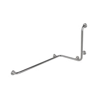 Maniglia angolare con verticale laterale universale 110x60x60h inox lucido