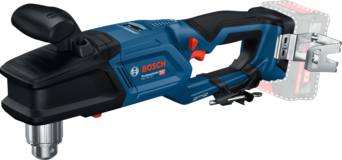 Bosch GRD 18V-127 Professional – Trapano angolare cordless 18V solo corpo