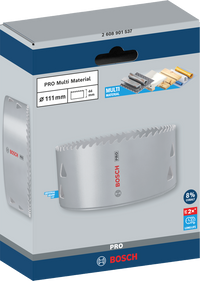 SEGA A TAZZA MULTIMATERIALE BOSCH PRO diametro 111 mm 2608901537