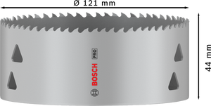 SEGA A TAZZA MULTIMATERIALE BOSCH PRO diametro 121 mm 2608901539