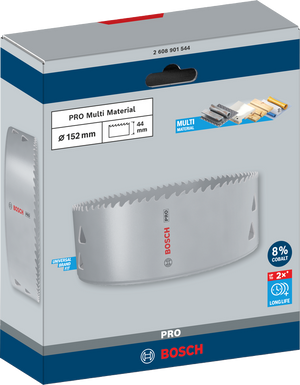 SEGA A TAZZA MULTIMATERIALE BOSCH PRO diametro 152 mm 2608901544