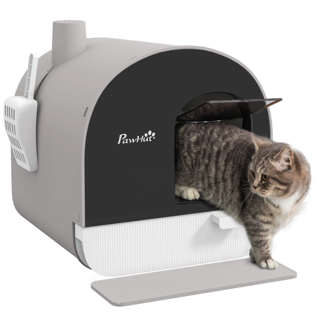 Cassettiera per Gatti con Bandeja ¨C Zephmum ¨C Grigio 43x44x47 cm