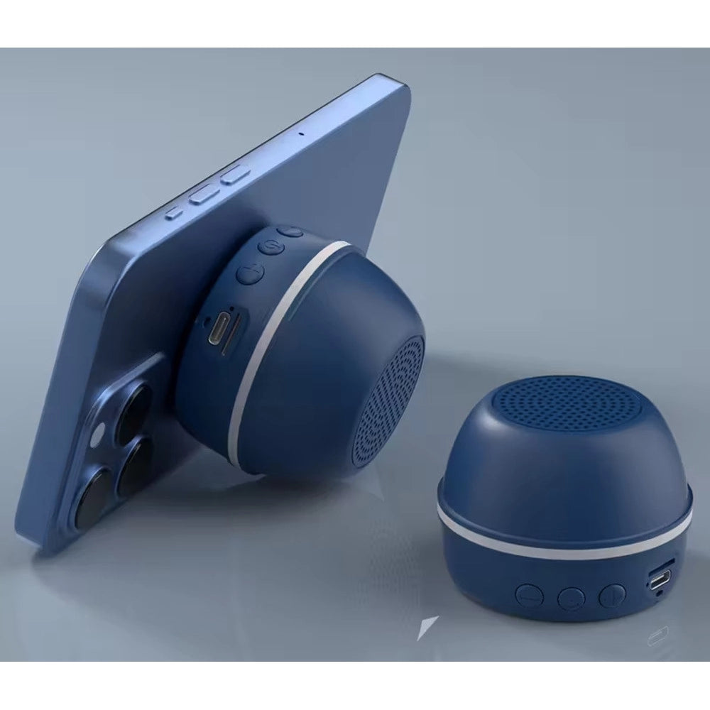 Trade Shop - Altoparlante Bluetooth Wireless Senza Fili Magnetico Multifunzione Portatile Q-yx291 -