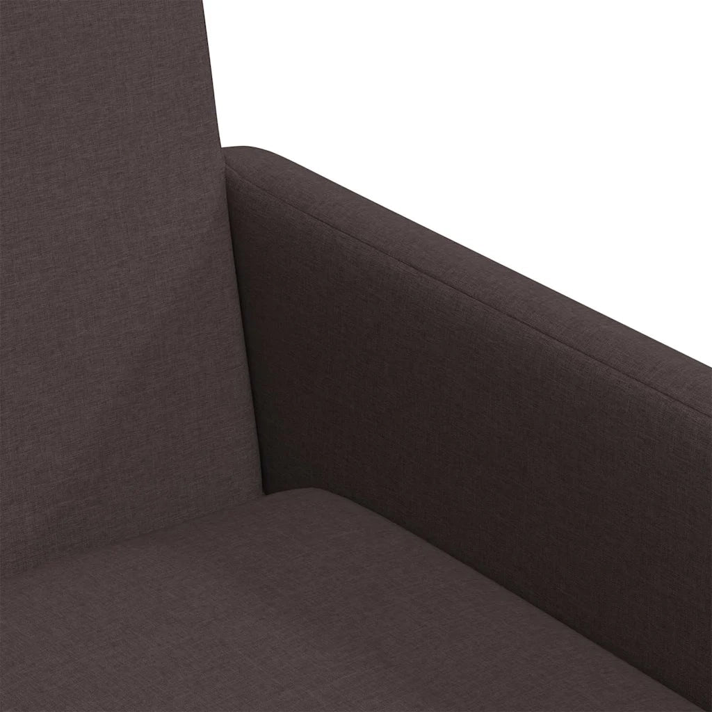 Sedie da pranzo 2 pz | Sedie da cucina Marrone scuro 57 x 67 x 95 cm Tessuto