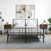 Comodini 2 pz-Set di 2 Tavolino da notte Rovere Marrone 40,5x31x60 cm in Legno Multistrato
