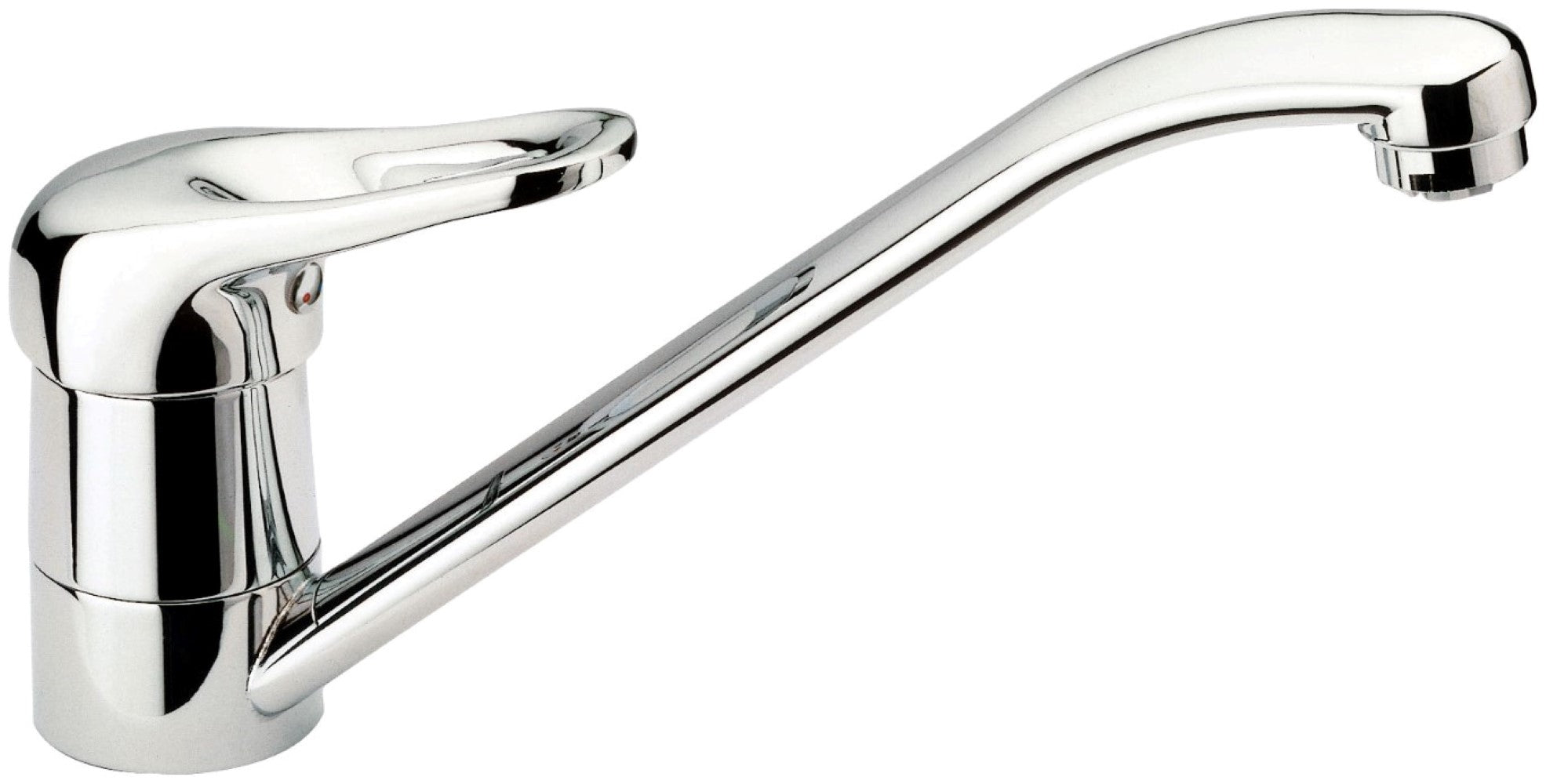 Rubinetto per lavello con bocca girevole, per bassa pressione - serie kiss