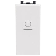 Interruttore bipolare assiale illuminabile 10ax 250v serie s44