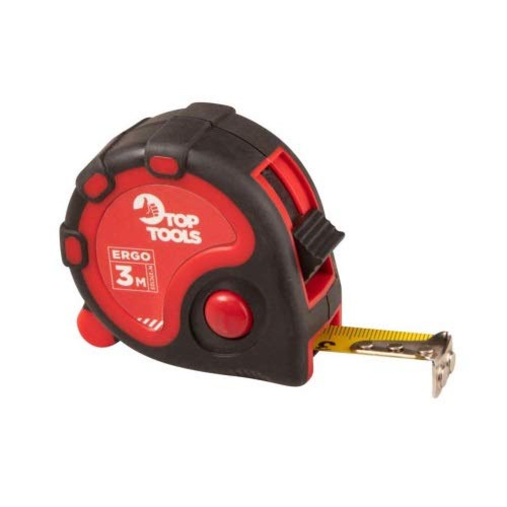 Topex 27c124 flessometro acciaio io, 5 m x 19 mm ds