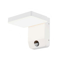 Luce a parete a LED da 20 W con sensore 4000k Body White Square, IP65