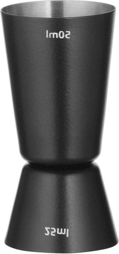 Misura Cocktail 2 Capacità BarUp Ø45x86mm Acciaio Inossidabile Nero