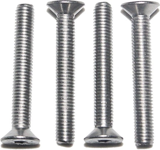 Viti a testa incastrate (ISK) M10x60 - 5 pezzi - Acciaio inossidabile A2 V2A - Disco - DIN 7991 ISO 10642