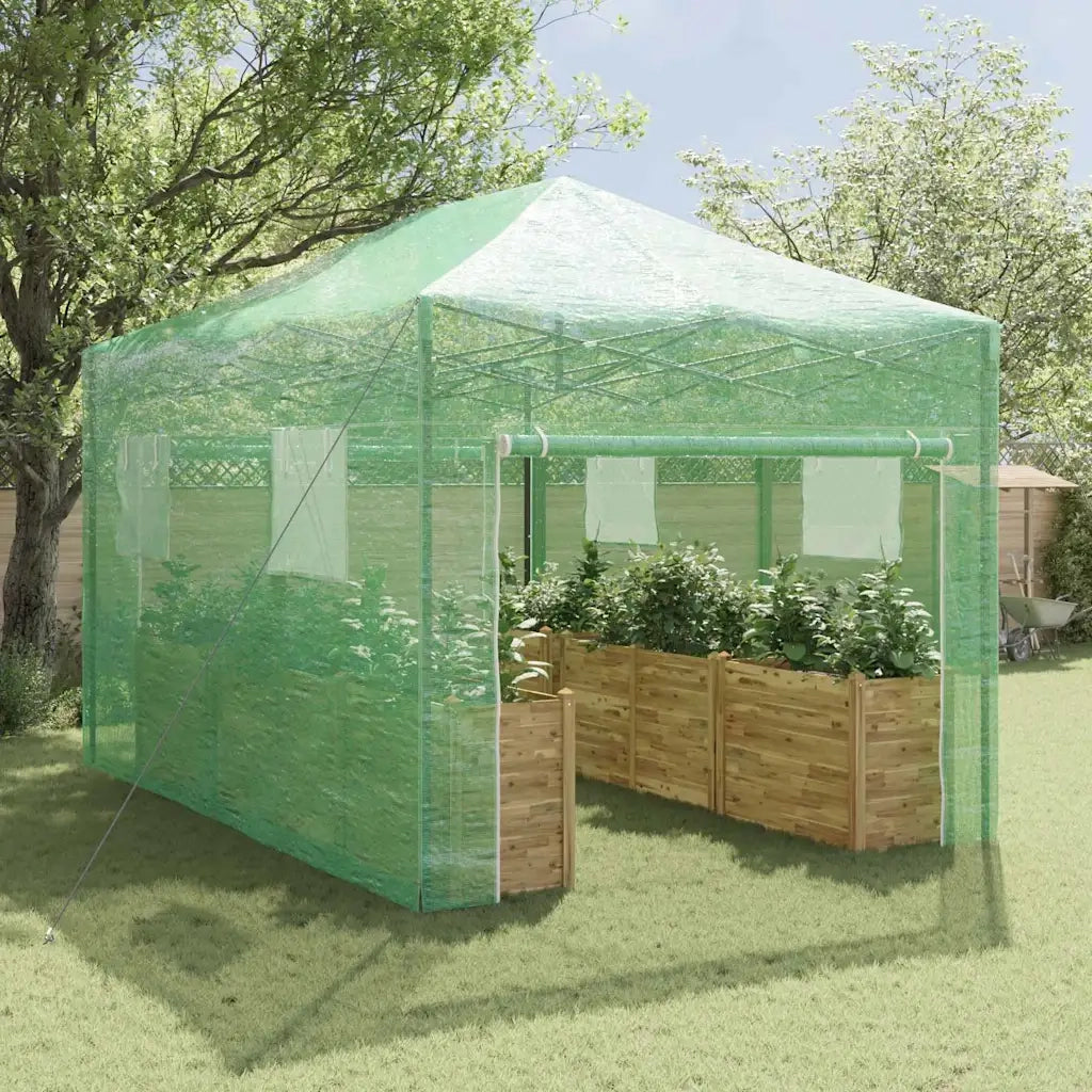 Serra con struttura pop-up Verde 290 x 430 x 315 cm Ferro CFW3122259