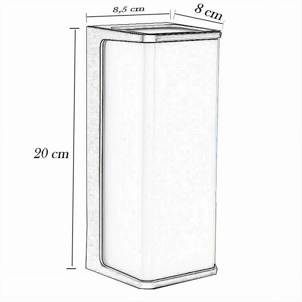Trade Shop - Applique Led Da Esterno Facciate Giardino Moderno Lampada Da Muro 10w Ip65 643-b - -bianco Naturale      -