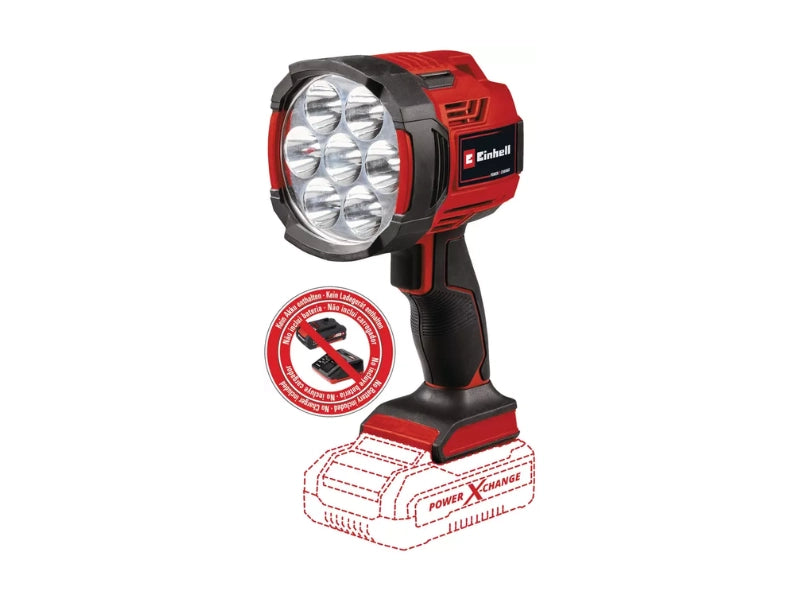 Torcia a batteria TE-CL 18/2500 LiAC - Solo Einhell 2500 Lumen LED 18V