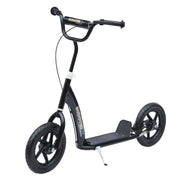 Scooter per Bambini con Freni e Ruote Grandi ¨C zephmum ¨C Nero 12 Pollici