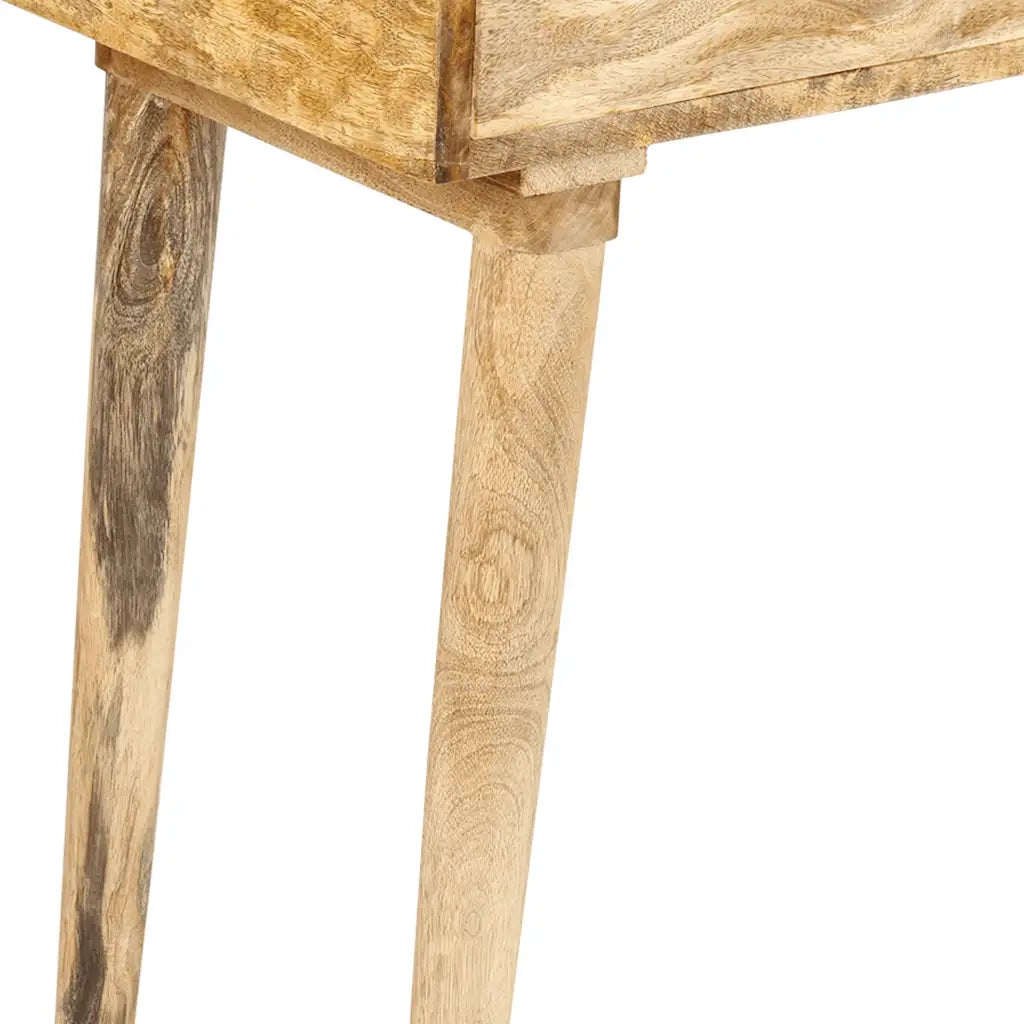 Tavolo Consolle 115x35x76 cm in Legno Massello di Mango cod mxl 29833