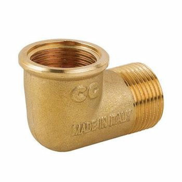 Gomito ottone 90 m/f d.2  b01cen bkpe