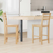 Sedie da pranzo 2 pcs Naturale 40 x 47,5 x 99,5 cm