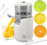 Mini Citruspresse Elettrica Portatile - Juicer USB Riscaricabile con Motore a 360 Gradi - Inerbio e Compatta