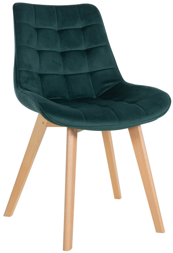 Sedia Brook Velvet verde
