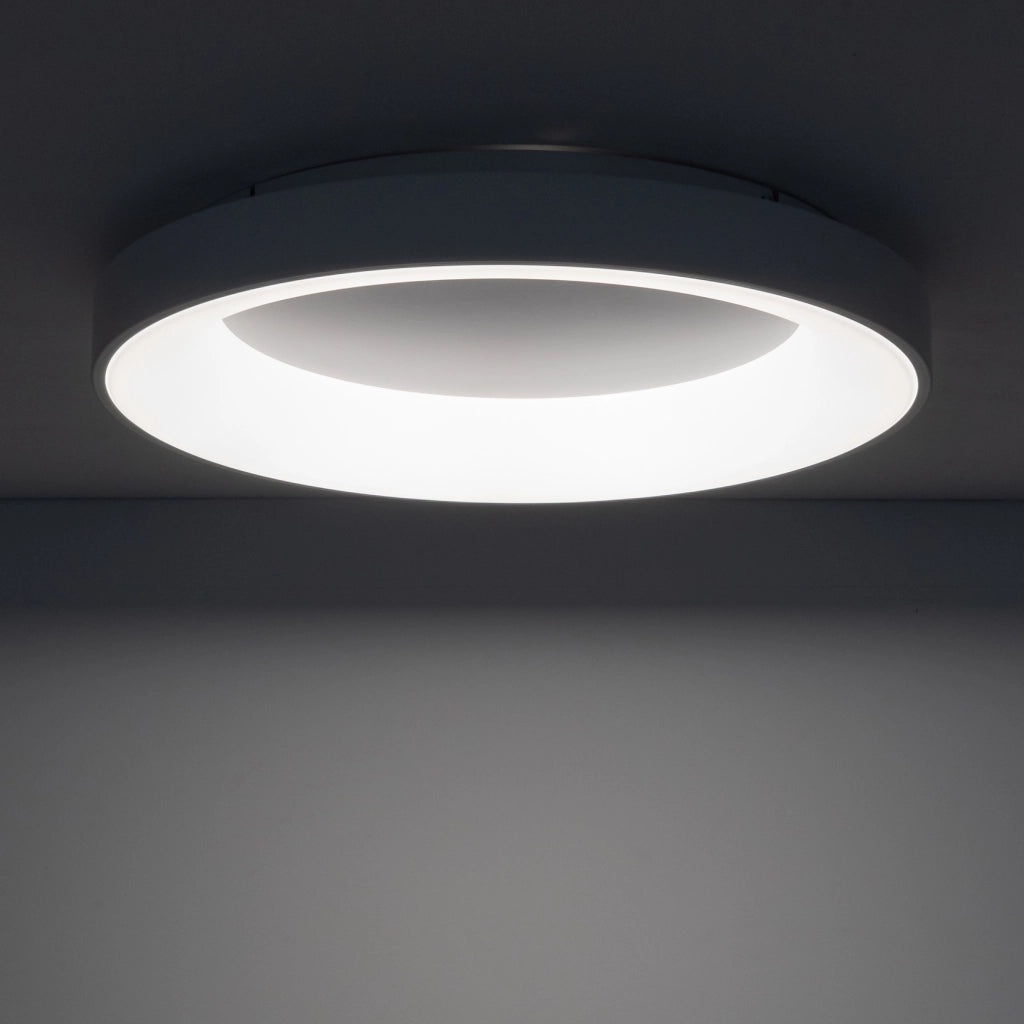 Plafoniera LED rotonda 60cm 60W 4000K bianca Nikki