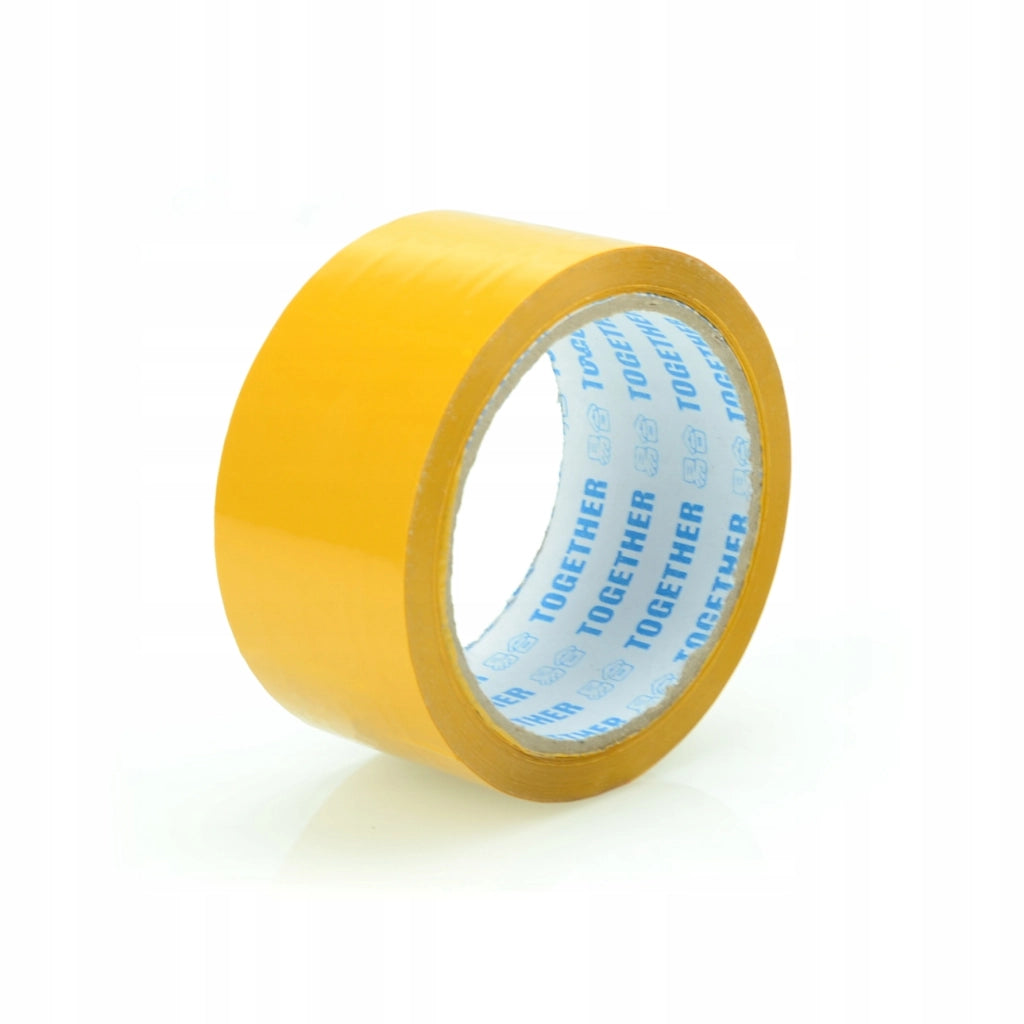 Nastro Adesivo Giallo Rosfix 45mm x 80m – Alta Aderenza e Resistenza UV | Uso Domestico, Ufficio, Scuola, Officina