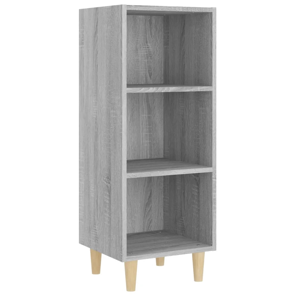 Credenza Grigio Sonoma 34,5x32,5x90 cm in Legno Multistrato 817421