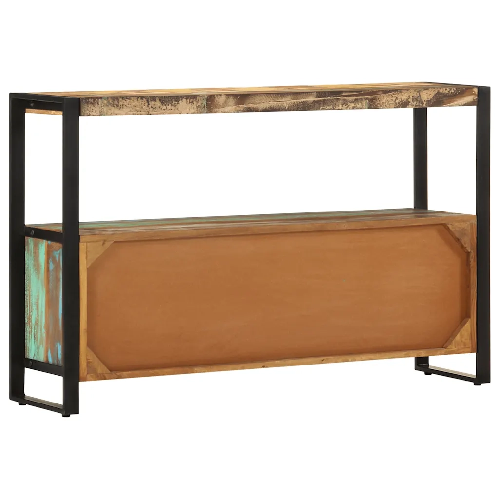 Credenza 120x30x75 cm in Legno Massello di Recupero 247922
