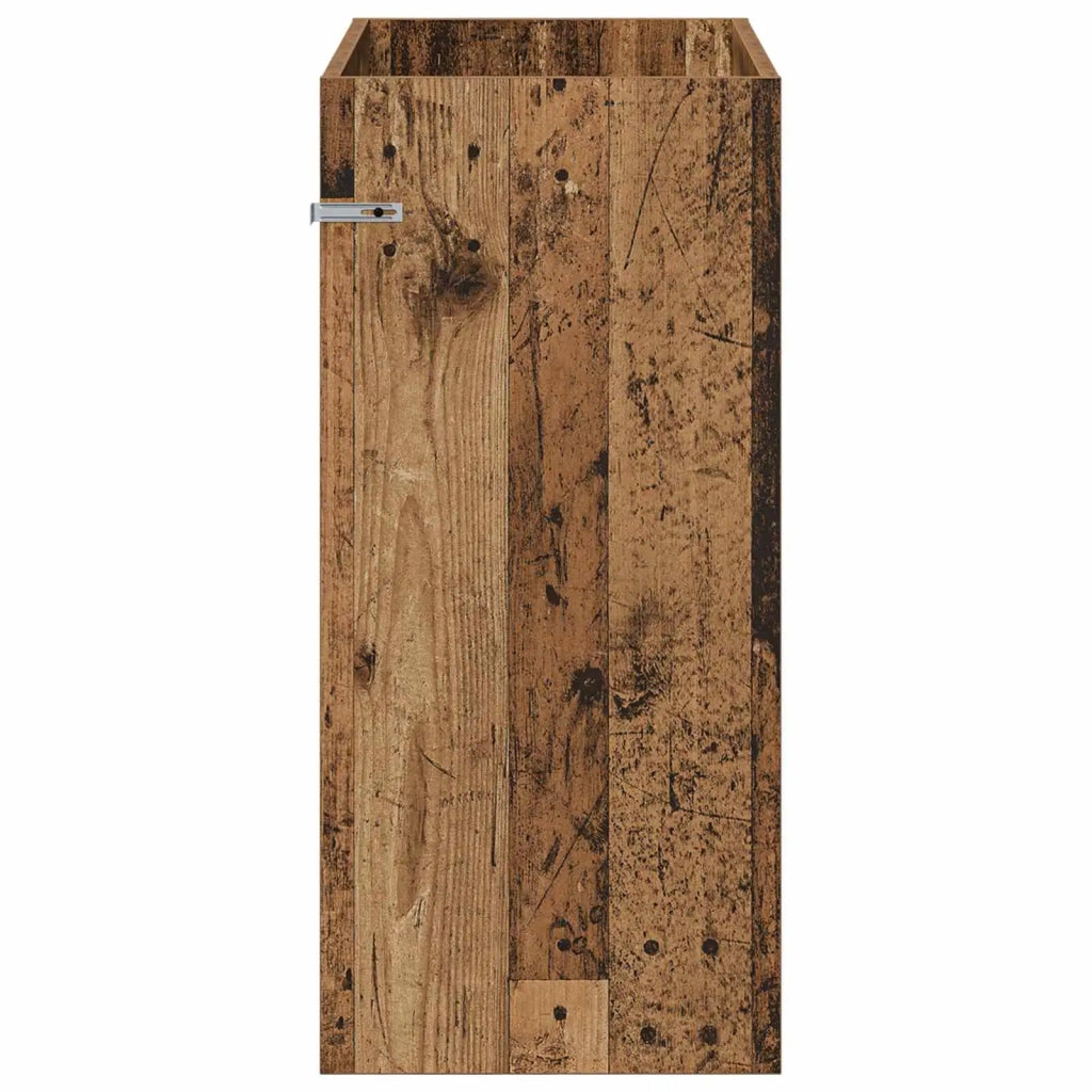 Mobiletto da Bagno Sotto Lavabo Legno antico 890742