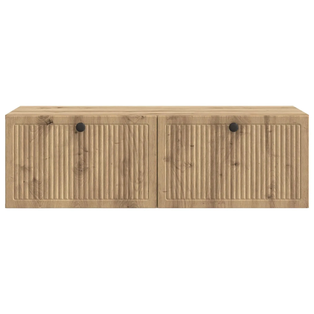 Mobile Porta TV da Muro Rovere Artigianale 98 x 41 x 30 cm 898024