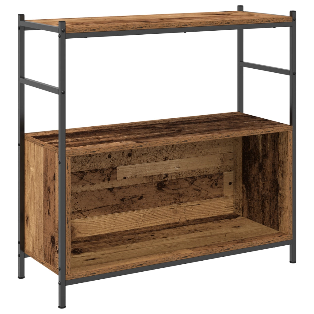 Mobile libreria  in rovere affumicato 80x30x78,5 cm in legno ingegnerizzato