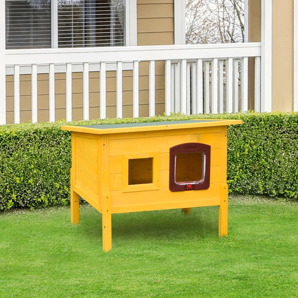 Casetta per Animali Domestici in Legno ¨C zephmum ¨C 70x51.5x60cm