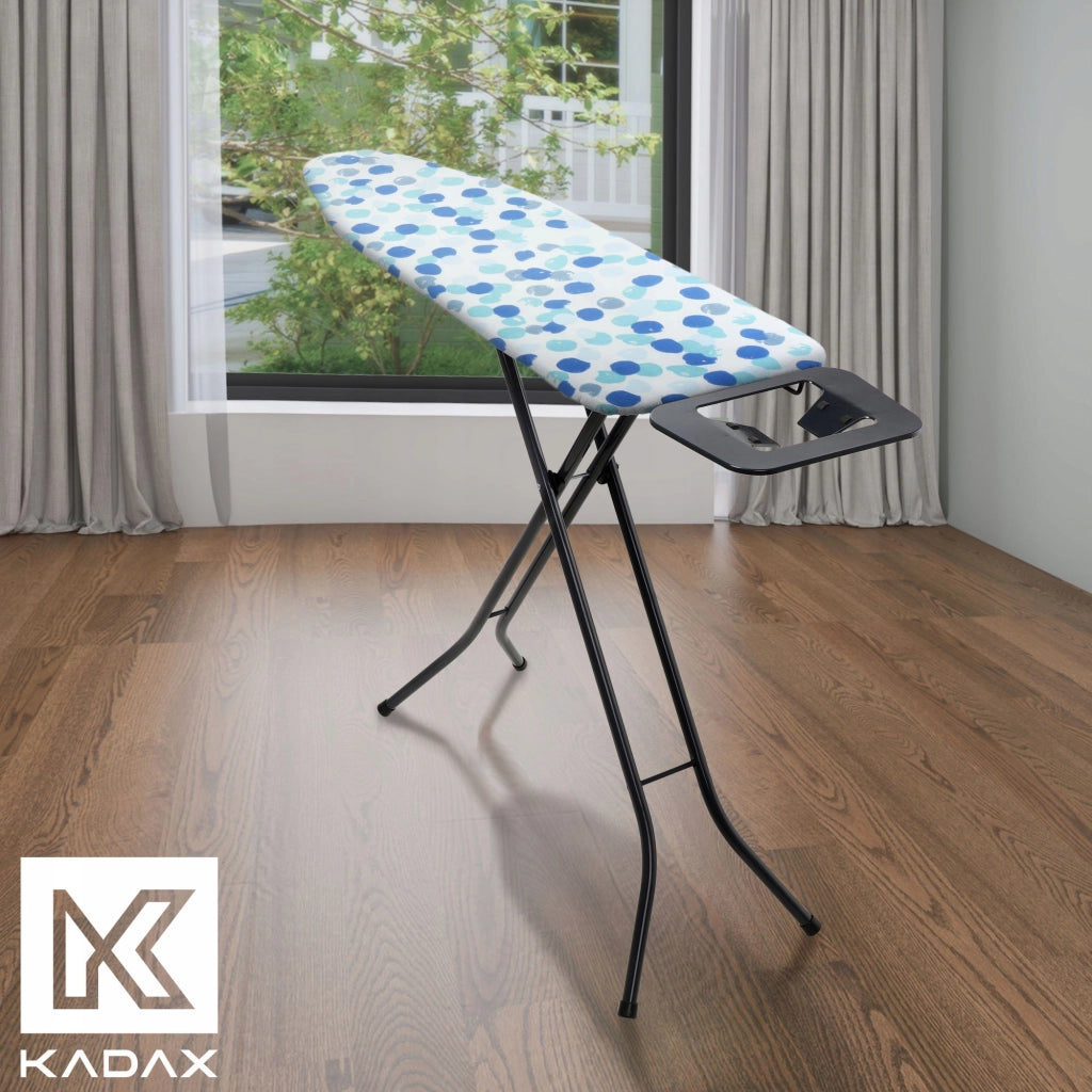 Fodera elasticizzata per asse da stiro KADAX 126x45 cm a pois