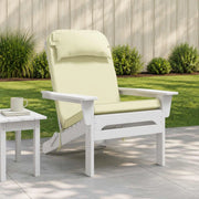 Cuscino per Lounger Sole 100% Poliestere Crema 55 x 124 x 5 cm 948169