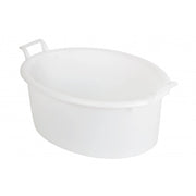 Bacinella Ovale 65 Cm. Conca Alimentare Bianca