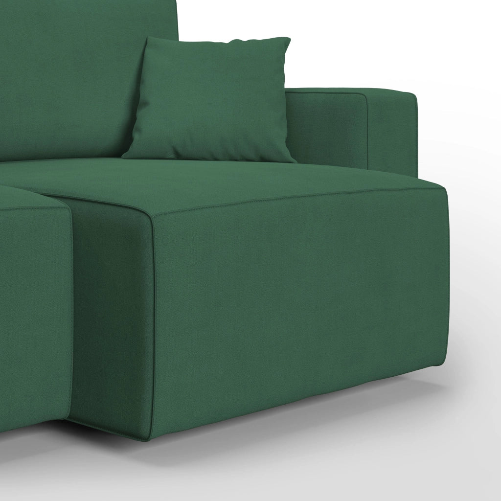 Morfeo Divano in tessuto impermeabile 180 cm  verde