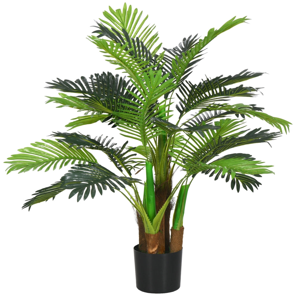 Albero Artificiale per Giardino ¨C zephmum ¨C Verde H.100 cm con Vaso