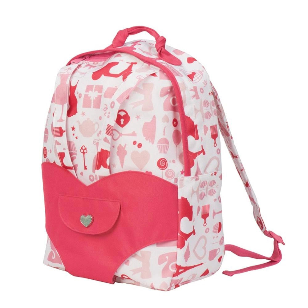 OG Dolls - Hop On Carrier - Zaino Per Bambine Rosa Pesca