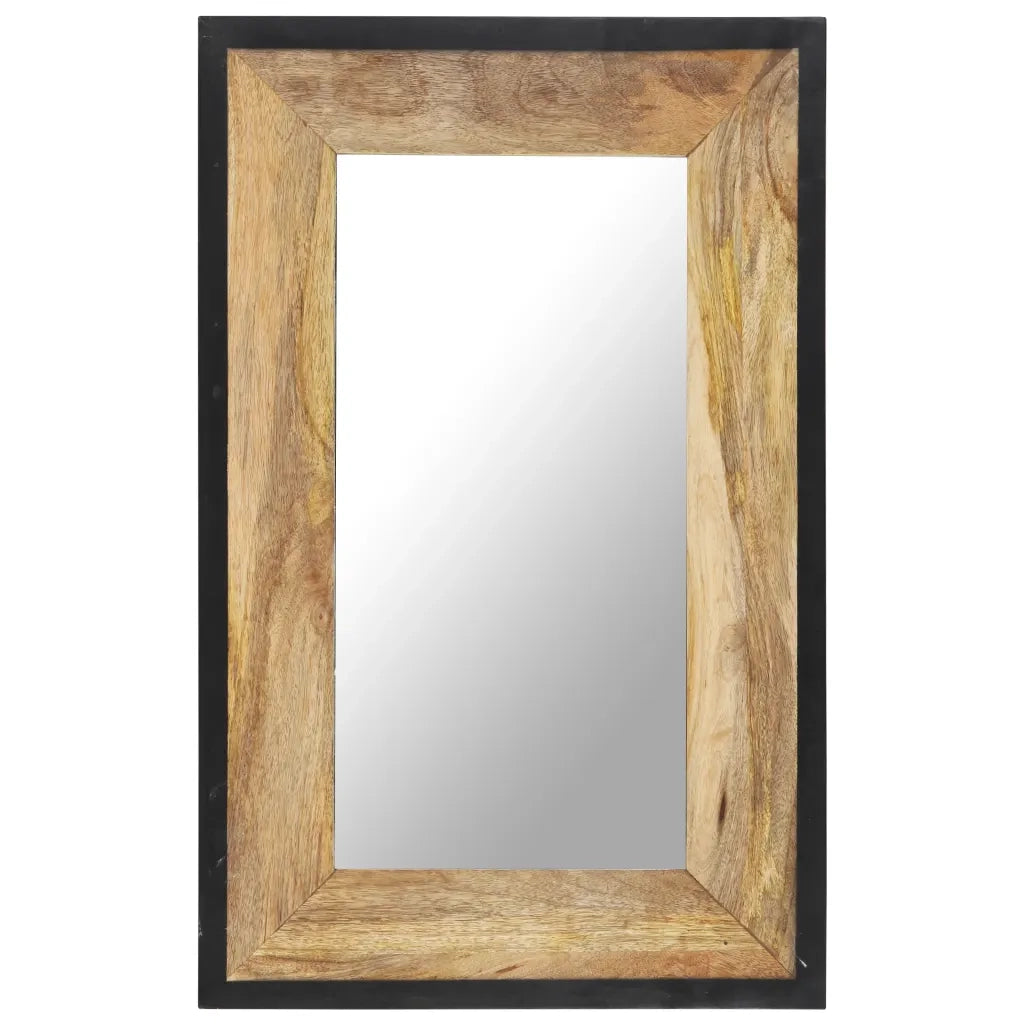 Specchio 80x50 cm in Legno Massello di Mango cod mxl 57245