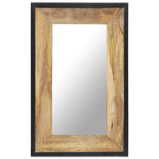 Specchio 80x50 cm in Legno Massello di Mango cod mxl 57245